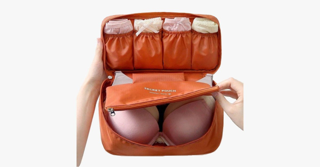 Lisslune | Multi-Compartment Travel Organizer for Underwear - Store Your Intimates!