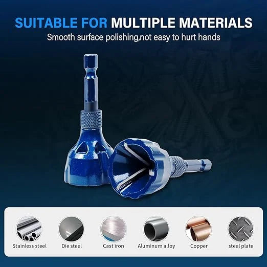 Lisslune | Deburring Outer Edge Tool with Carbide Blade