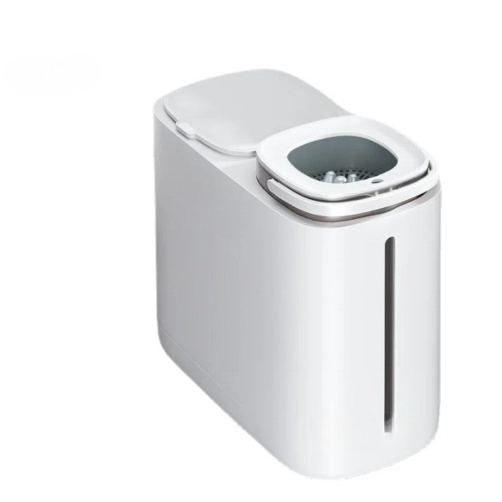 Lisslune | Dual Compartment Dry Wet Section Efficient Modern Home Trash Can
