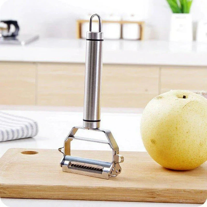 Lisslune | Ultra-sharp stainless steel multifunctional vegetable slicer & julienne cutter potato carrot grater
