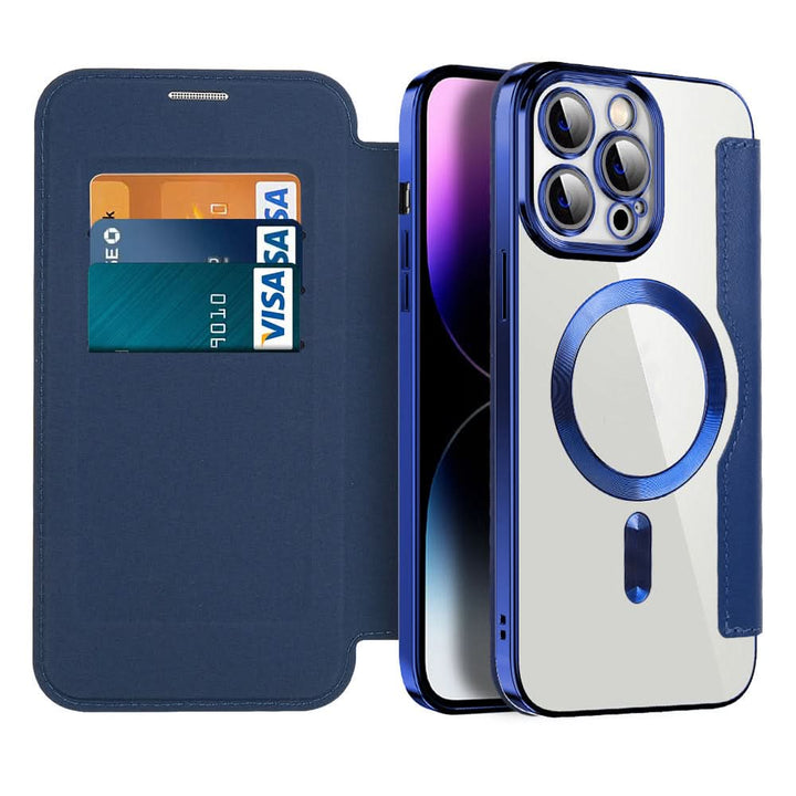 Lisslune | Magnetic Leather Flip Case iPhone 11–14 Series
