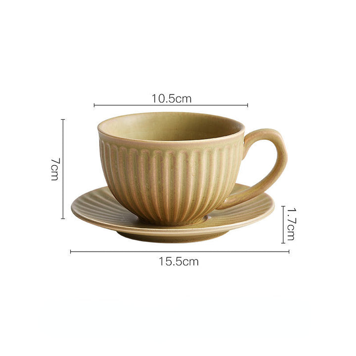 Lisslune | Vintage Latte Mug Set