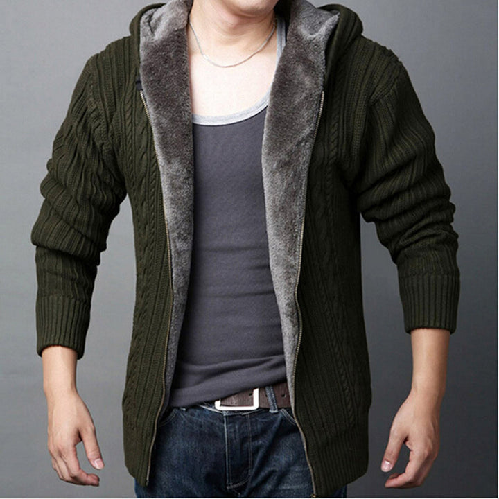 Men's cardigan with padded lining Lisslune