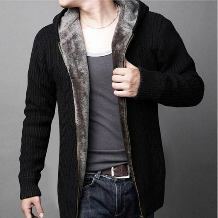 Men's cardigan with padded lining Lisslune