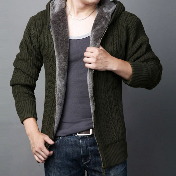 Men's cardigan with padded lining Lisslune