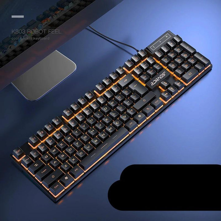 Lisslune | Wired Gaming Mechanical Backlighted Keyboard