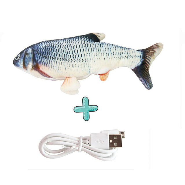 Lisslune | Cat USB Charger Interactive Fish Toy