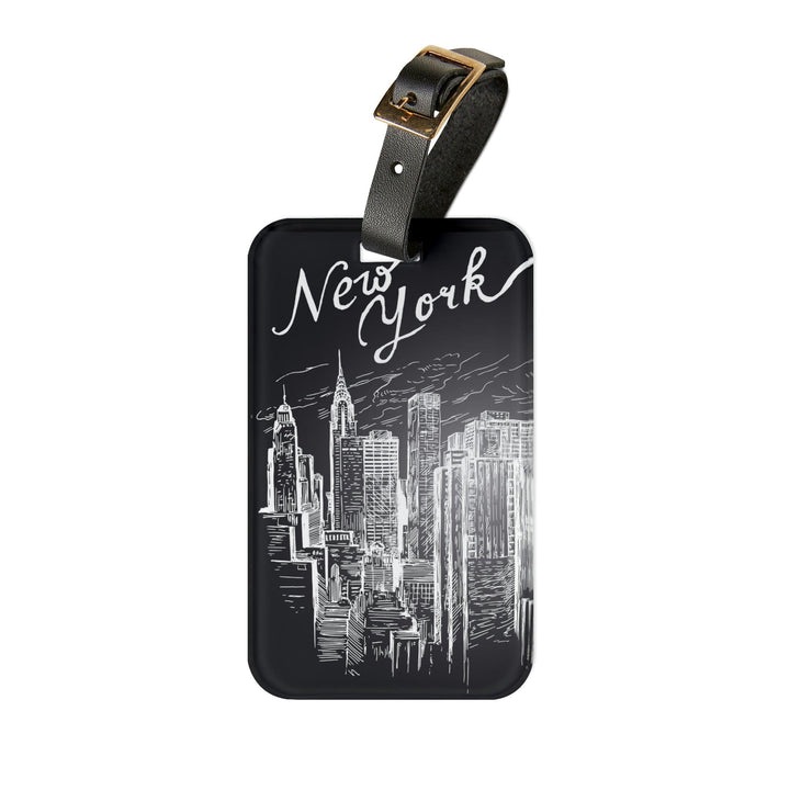 Lisslune | Adjustable Acrylic Baggage Tag: Your Stylish Travel Companion