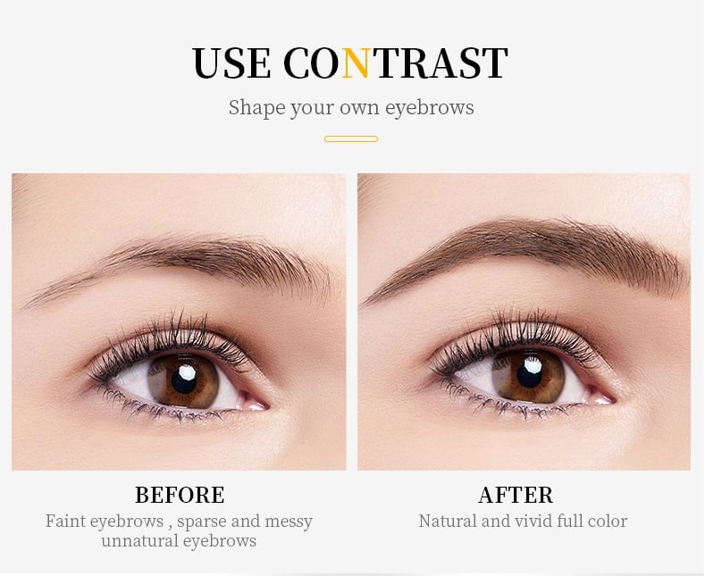 Lisslune | 3D Waterproof Microblading Eyebrow Pen 4 Fork Tip Tattoo Pencil