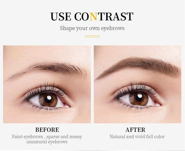 Lisslune | 3D Waterproof Microblading Eyebrow Pen 4 Fork Tip Tattoo Pencil