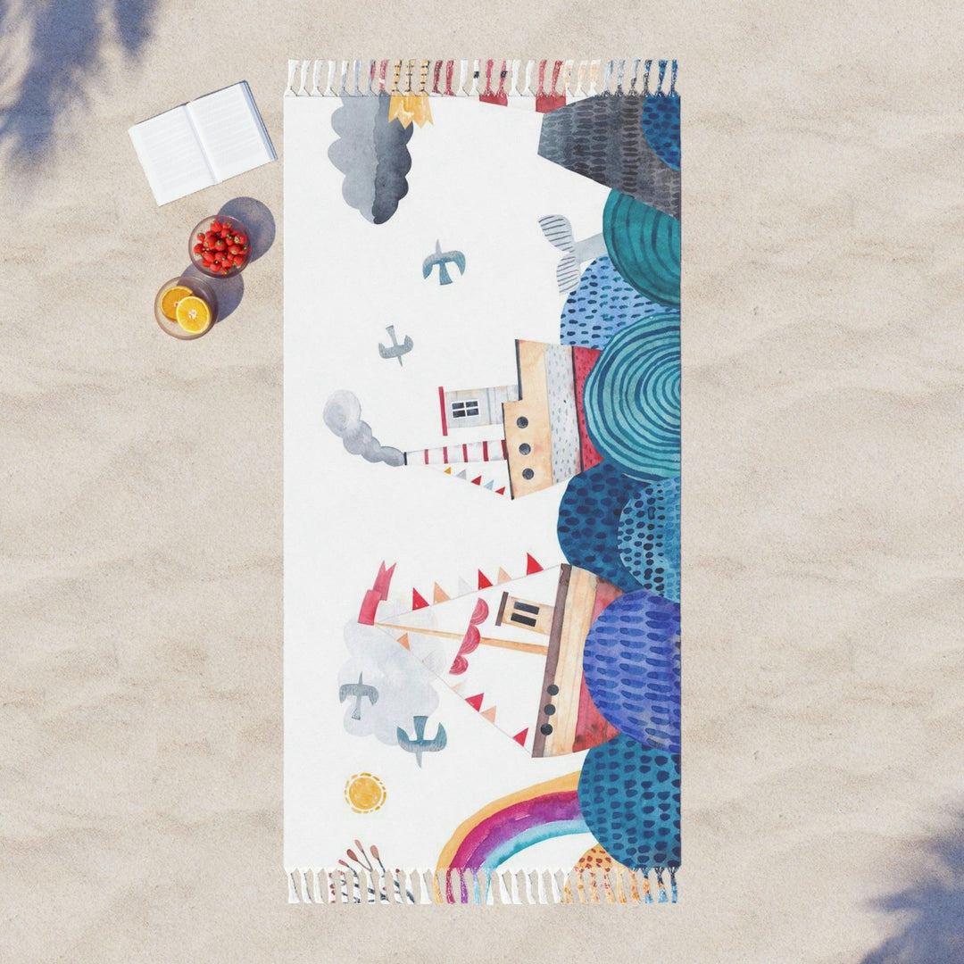 Lisslune | Boho Chic Vibrant Beach Tunic - Your Ultimate Outdoor Companion