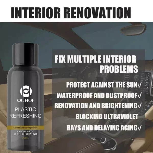 Lisslune | Multi-purpose car plastic revitalizing coating agent
