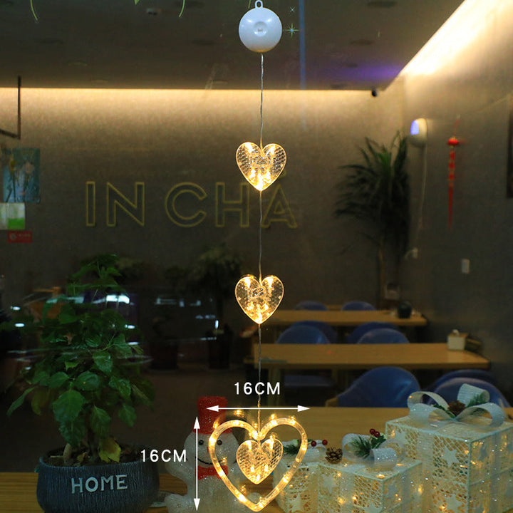 Lisslune | Christmas Window Lighting with Suction Cup