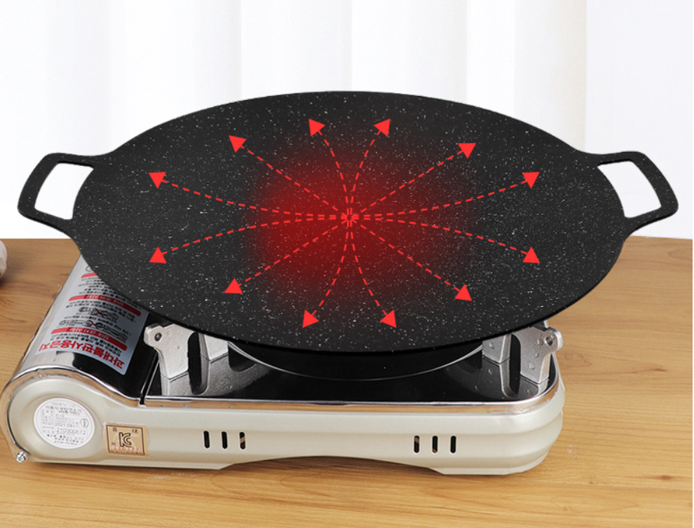 Lisslune | Multi-function Medical Sone Grill Pan Non-stick Pan