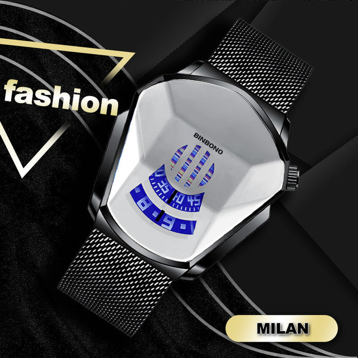 Lisslune | Men's Diamond Style Quartz Watch