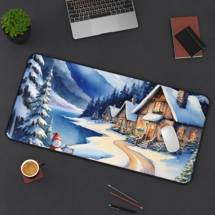 Lisslune | Personalized neoprene desk mat for an inspired work environment by Kireiina