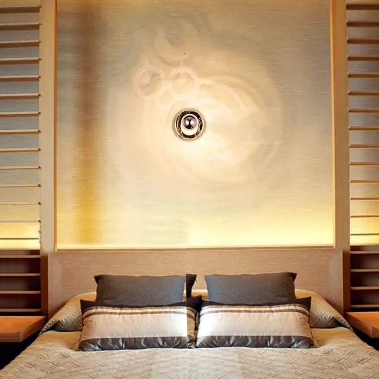 Skørter | Single Light Wall Lamp Modern Style Stylish Metal Wall Lamp for the Office Children's Bedroom