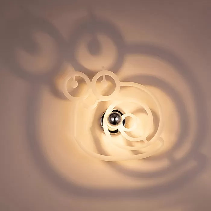 Skørter | Single Light Wall Lamp Modern Style Stylish Metal Wall Lamp for the Office Children's Bedroom