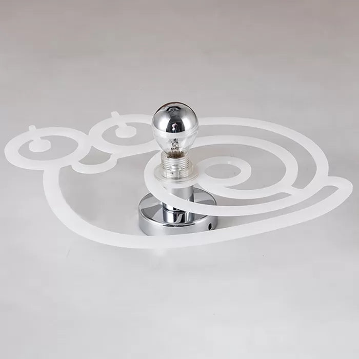 Skørter | Single Light Wall Lamp Modern Style Stylish Metal Wall Lamp for the Office Children's Bedroom