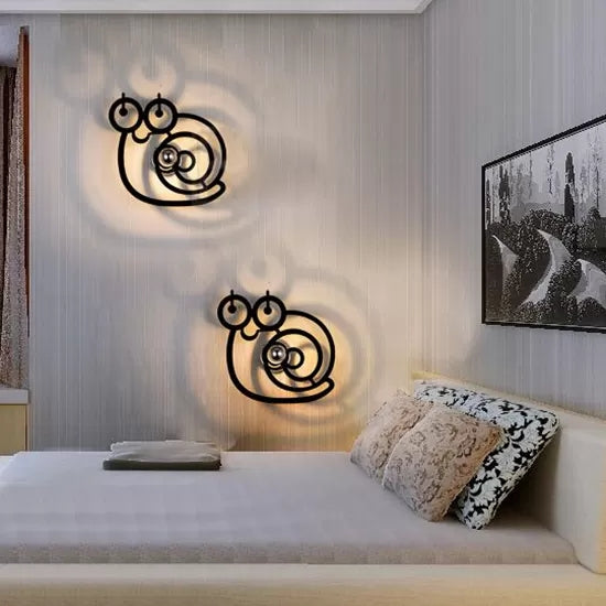 Skørter | Single Light Wall Lamp Modern Style Stylish Metal Wall Lamp for the Office Children's Bedroom