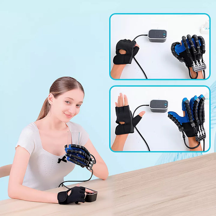 Lisslune | Rehabilitation Robot Glove | Adjustable Speed, Ergonomic Design & Ideal for Post-Stroke Recovery and Motor Skill Enhancement