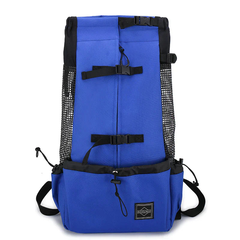 Lisslune | Dog Backpack – Comfortable Carrying Bag for Medium Dogs with Safety Strap and Storage Pockets