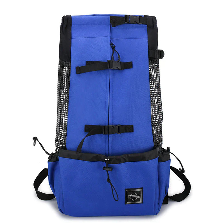 Lisslune | Dog Backpack – Comfortable Carrying Bag for Medium Dogs with Safety Strap and Storage Pockets