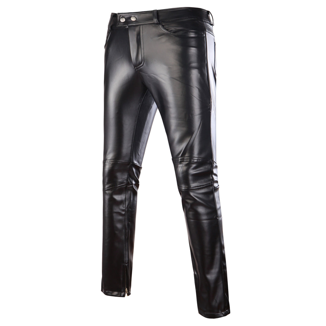 Men's Metallic Look Jeans Lisslune