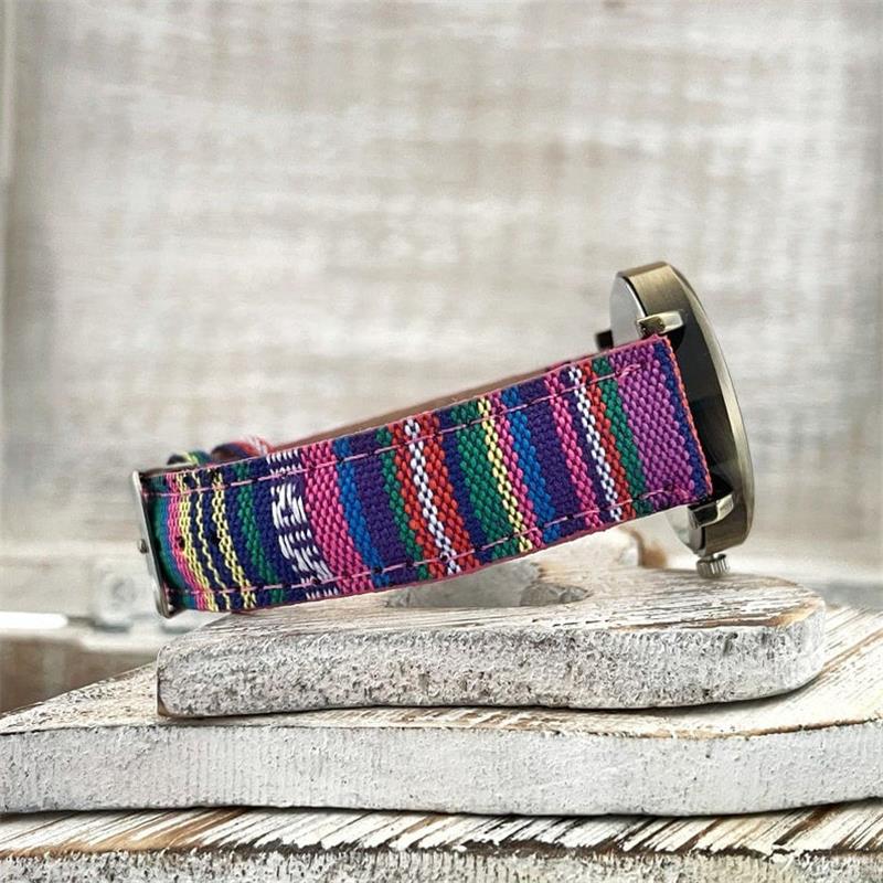 Lisslune | Watches with multicolored rainbow pattern