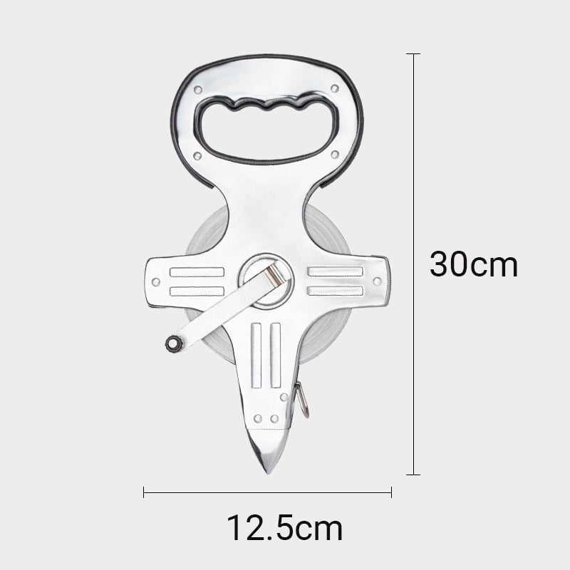 Lisslune | Portable Metric Steel Frame Ruler