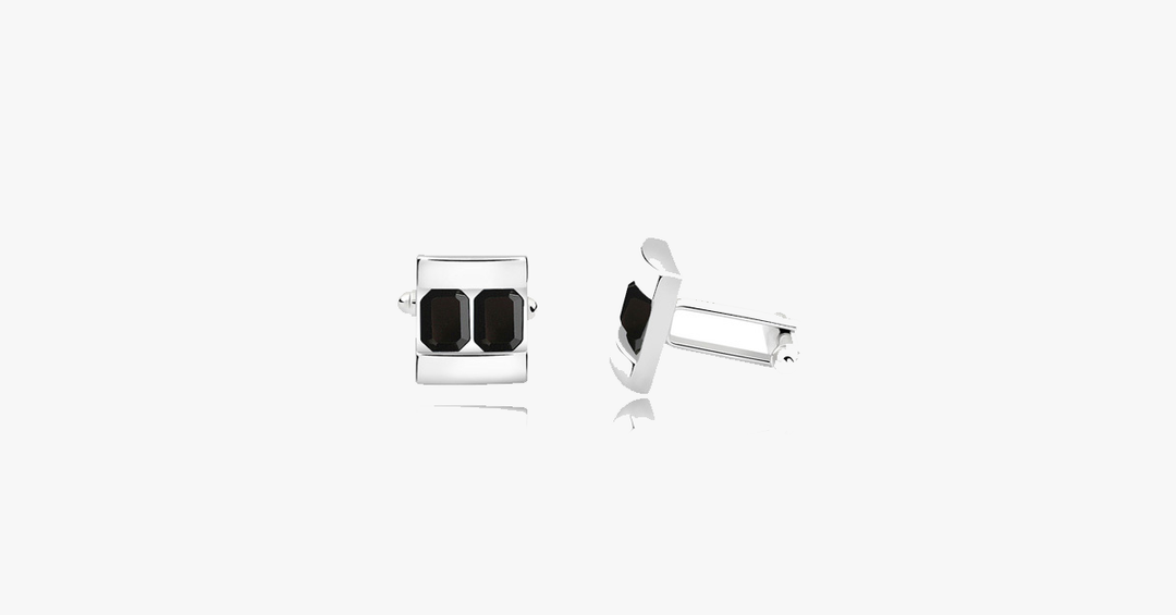 Lisslune | Two Platinum Cufflinks