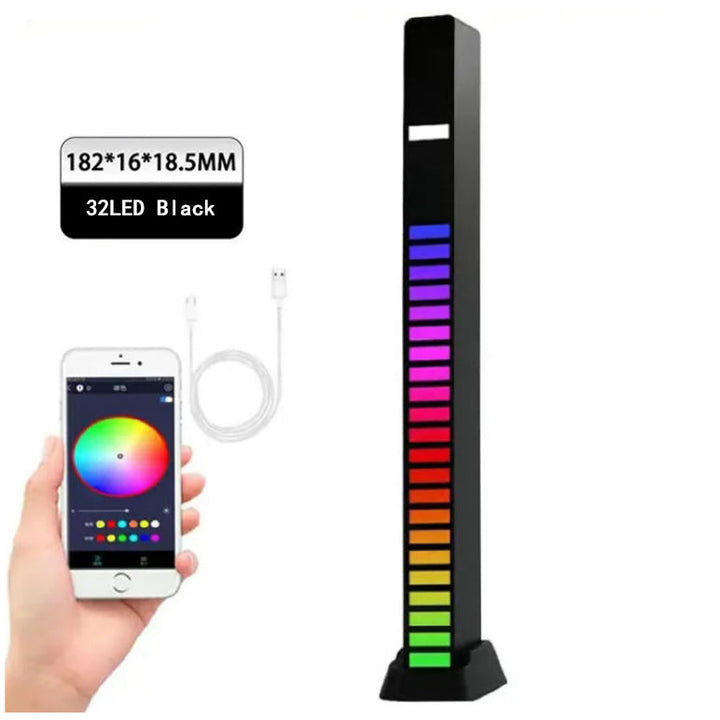 Lisslune | RGB induction light strip, Transform your space with music-synchronized RGB lighting