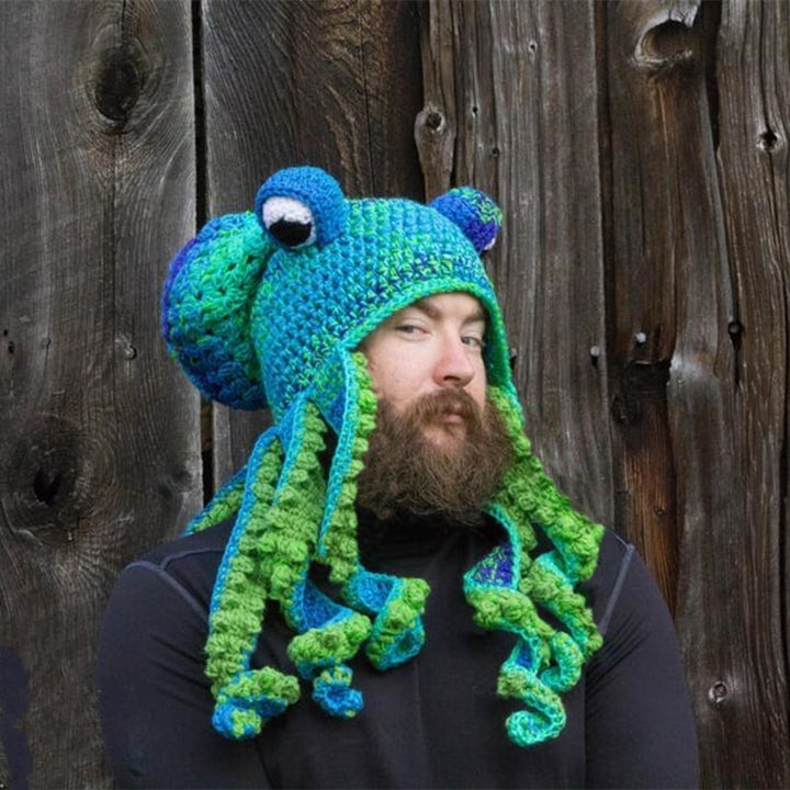 Lisslune | Crochet Octopus Hat —— A very good birthday/Christmas gift