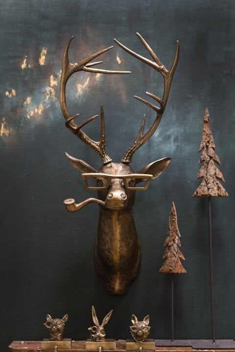 Lisslune | Unique animal head wall decoration for home