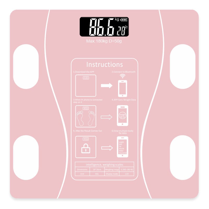 Lisslune | Functional LED Digital Body Fat Scale