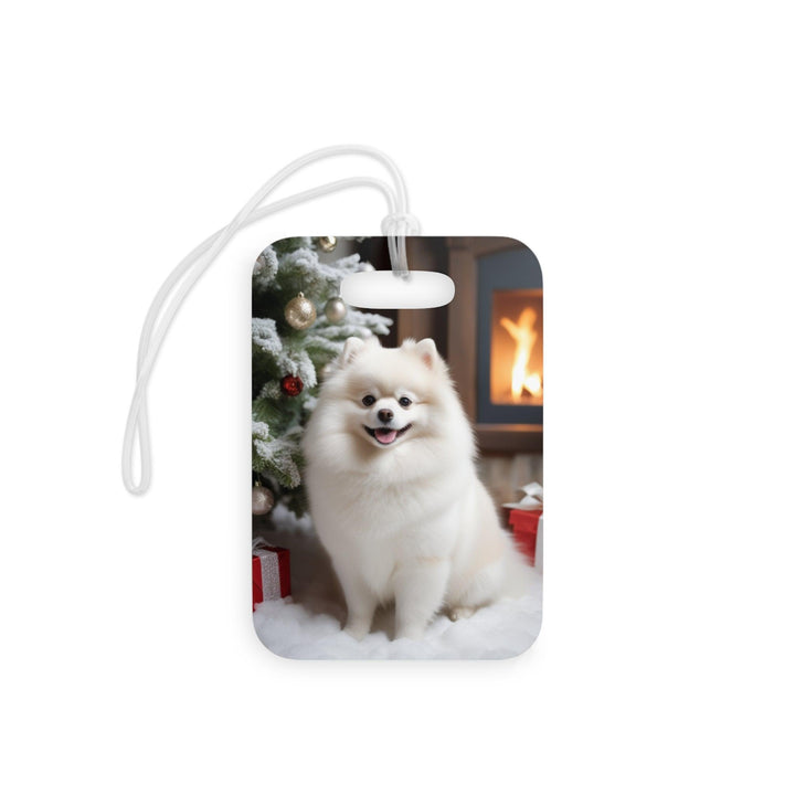 Lisslune | Festive Puppy Travel Tag for Vacation Adventurers