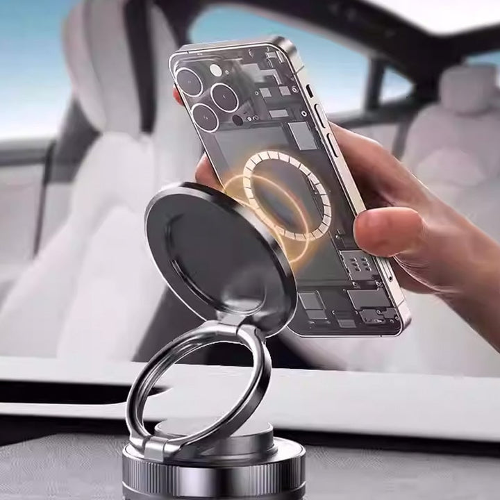 Lisslune | 360° adjustable vacuum magnet phone holder