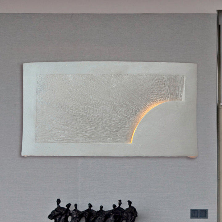 Lisslune | Cement Bowl/Cylinder Shade Wall Lighting Modern Style 1 Light Bathroom Wall Light Fixture in Gray