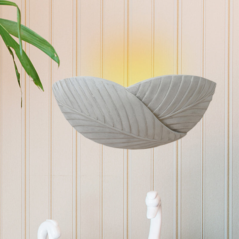 Lisslune | Cement Bowl/Cylinder Shade Wall Lighting Modern Style 1 Light Bathroom Wall Light Fixture in Gray