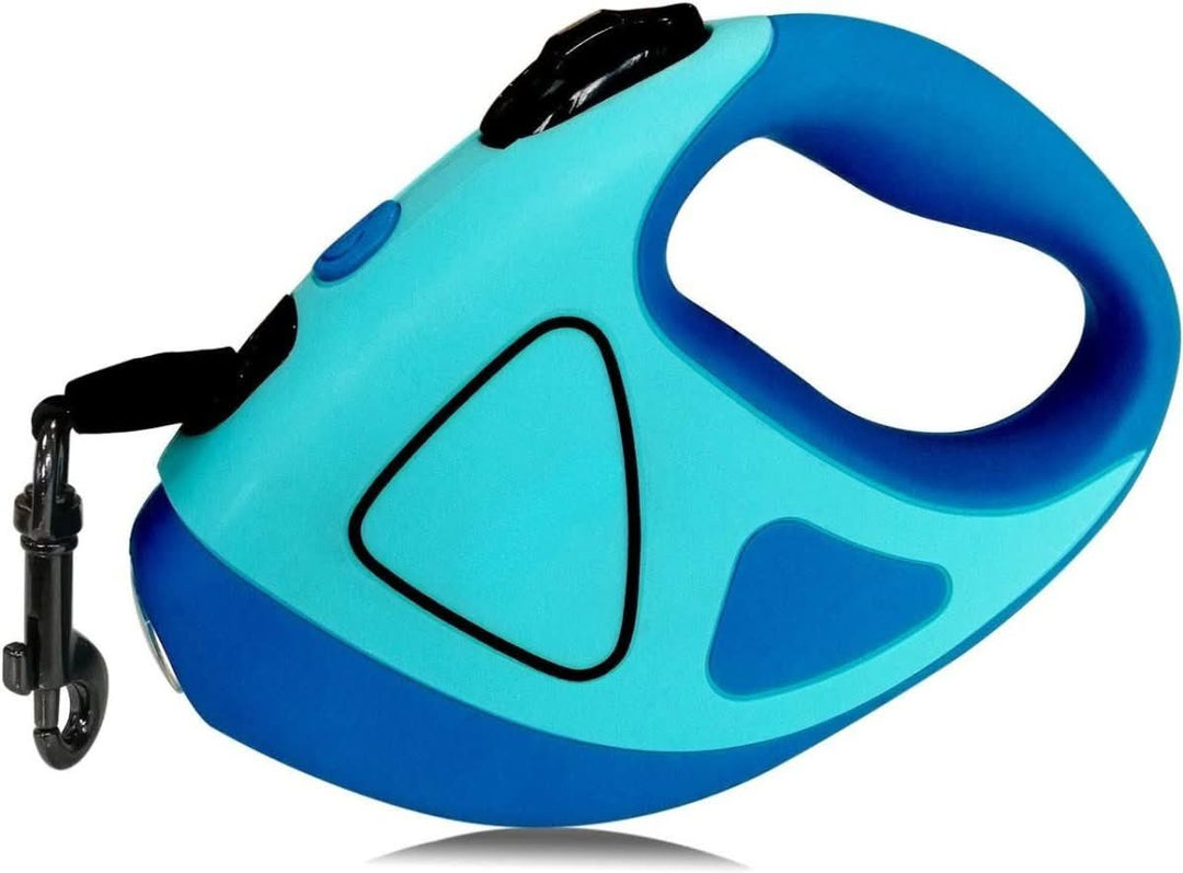 Lisslune | BRIGHTLEASH – LED dog leash with reflectors & retraction mechanism for safe walks