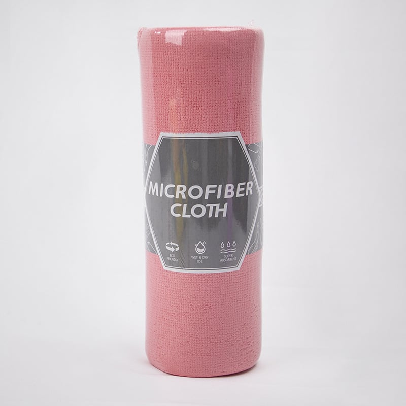 Lisslune | 20 Pieces Reusable Microfiber Cloths on Roll – Lint-Free, Streak-Free & Eco-Friendly