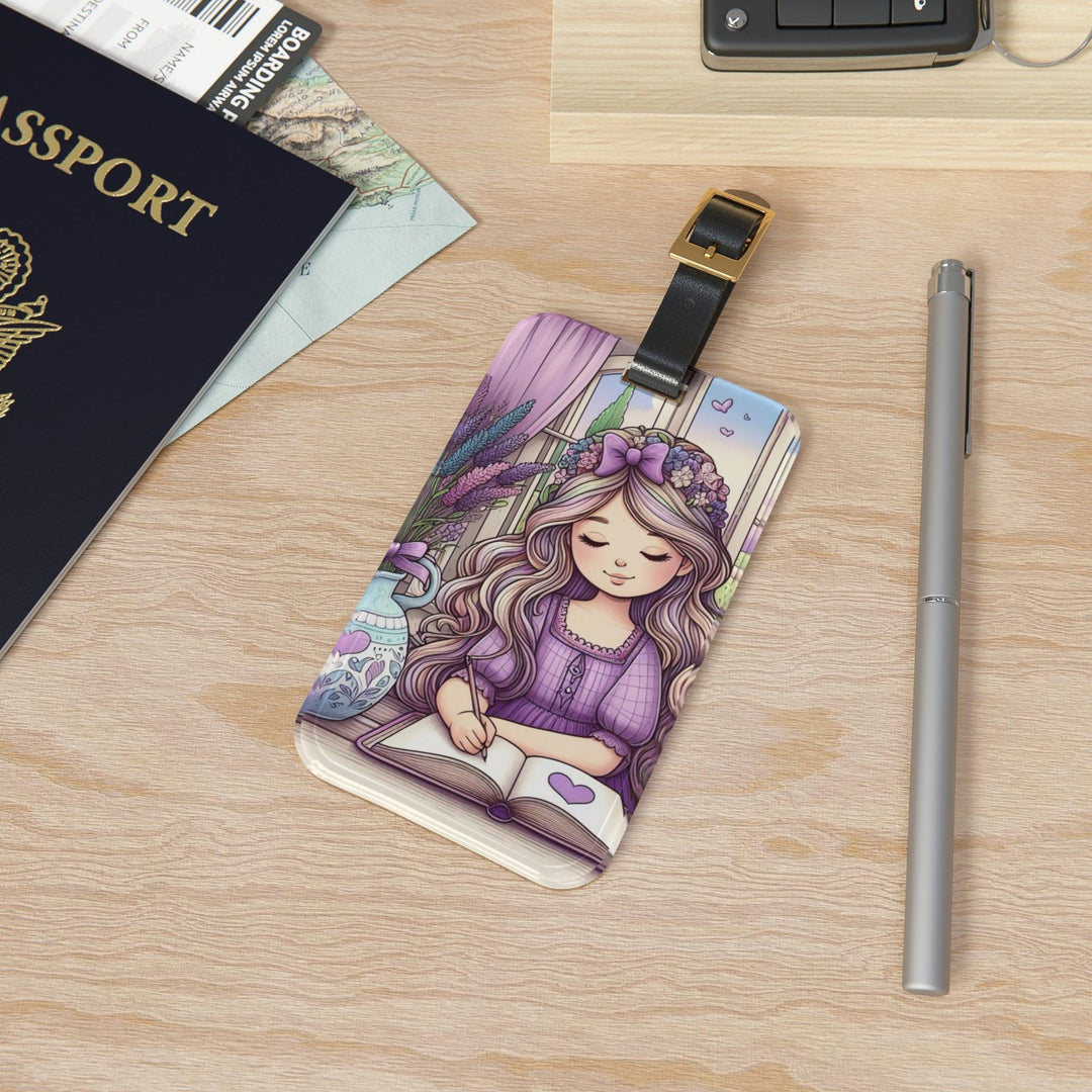 Lisslune | Personalized Premium Acrylic Luggage Tag Collection by Maison d'Elite: Travel with Elegance