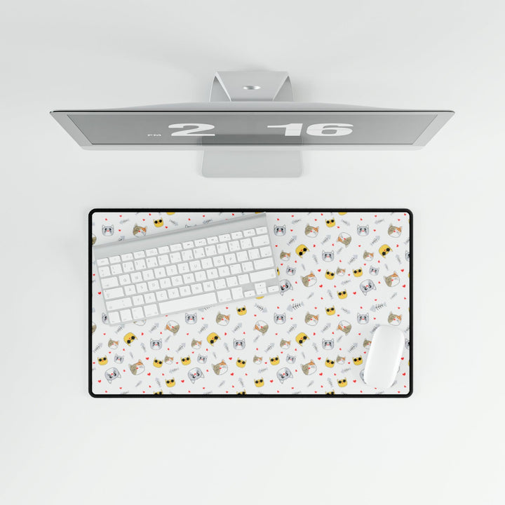 Lisslune | Elegant Peekaboo Workspace Mat: Redefine Your Office Style