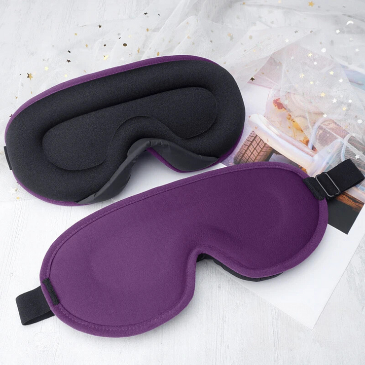 Lisslune | 3D Contoured Sleep Eye Mask for Light Blocking