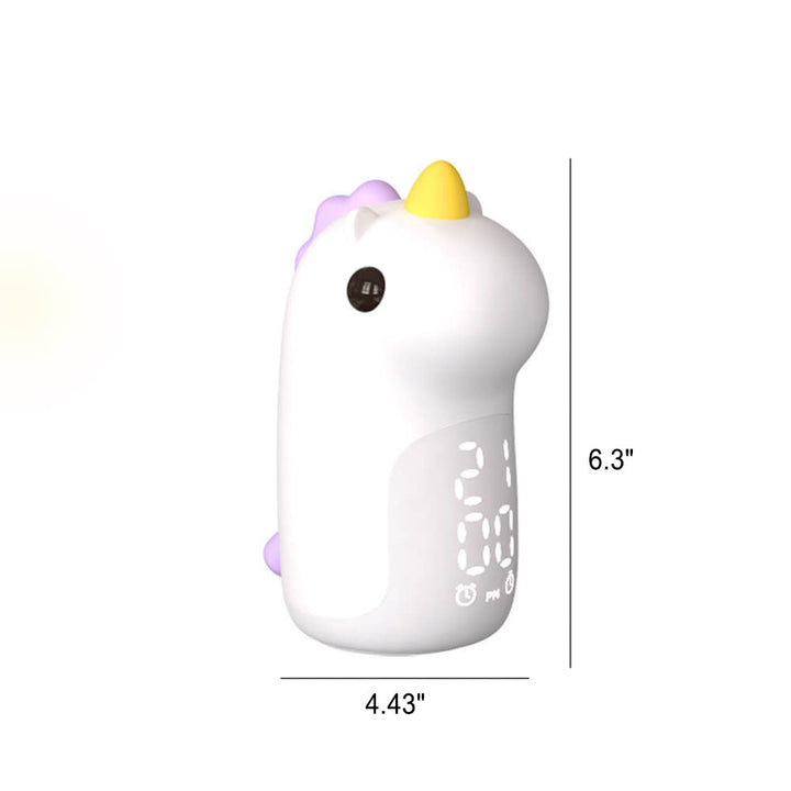 Lisslune | Unilora DreamLight Alarm Clock | Unicorn Design | Timer & LED Night Light | Nursery Decor