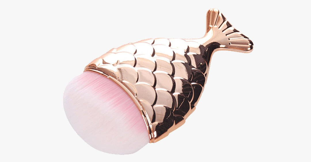 Lisslune | Gold Jewel Mermaid Brush Set