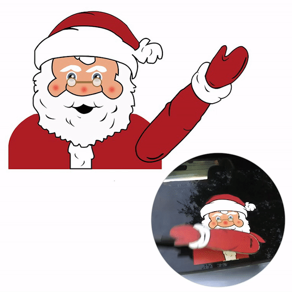 Lisslune | 2024 Christmas/Halloween Car Wiper Sticker