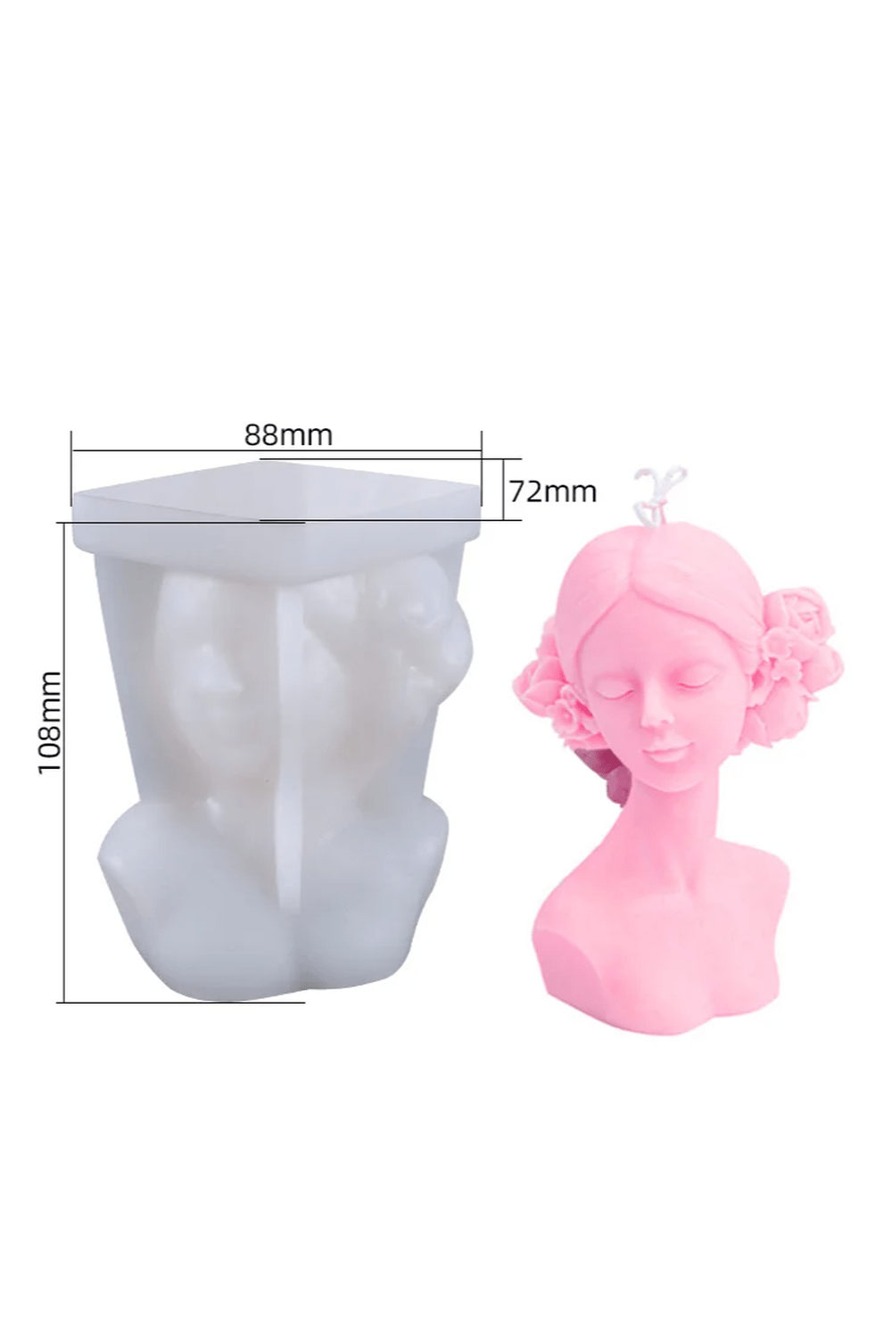 Lisslune | Head Candle Shape DIY