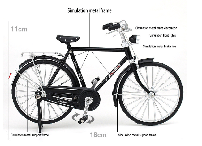 Lisslune |  Bicycle Model Scale DIY
