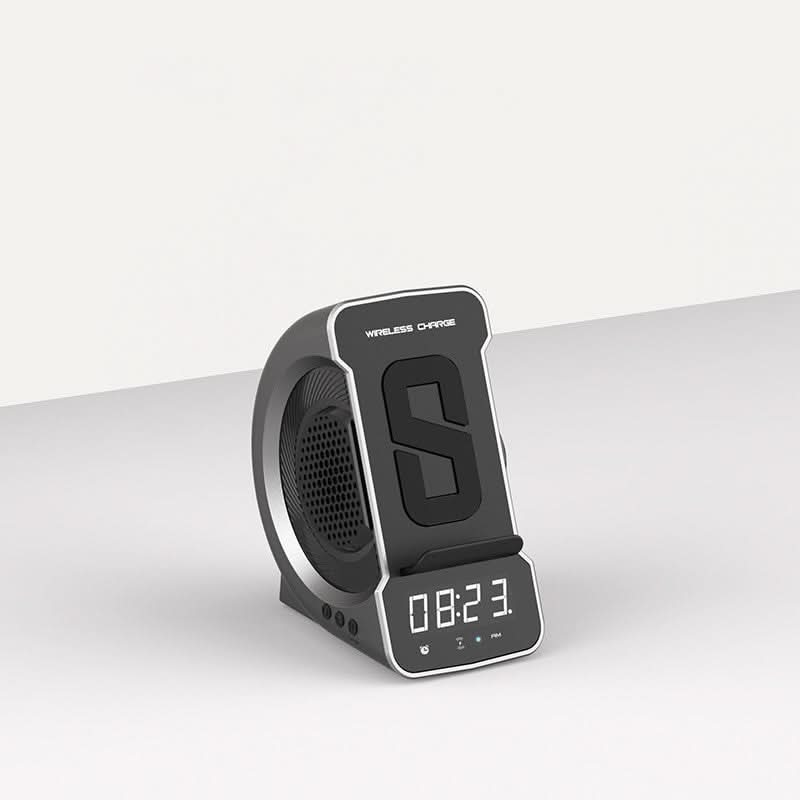 Lisslune | BRYN - Alarm clock with portable speaker and wireless charger